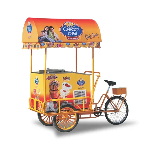 Birla Aircon Ice Cream Tricycle - Dimension (L*W*H): 940X640X785Mm (Wxdxh) Millimeter (Mm)