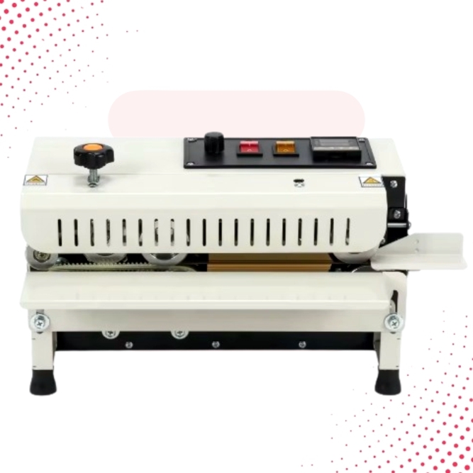 Sonic Industries Fr400 Mini Continuous Band Sealer Plastic Bags, Aluminum Foil Bag For Food Sealing - Application: Textiles