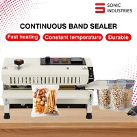 Sonic Industries FR400 Mini Continuous band sealer Plastic Bags, Aluminum Foil Bag For Food Sealing