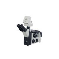 Inverted Metallurgical Microscope - Color: White Black
