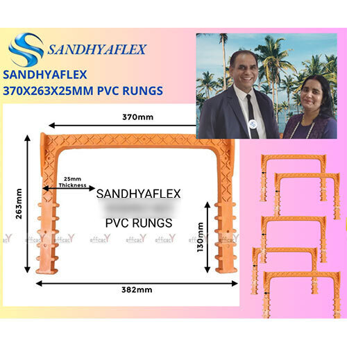 औद्योगिक PVC फ़ुट स्टेप 300*300*25 मिमी