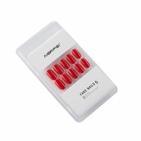 CherryBox 24 Artificial Nails | Press On Nails | False Nails - Salon Manicure Acrylic Nail Art