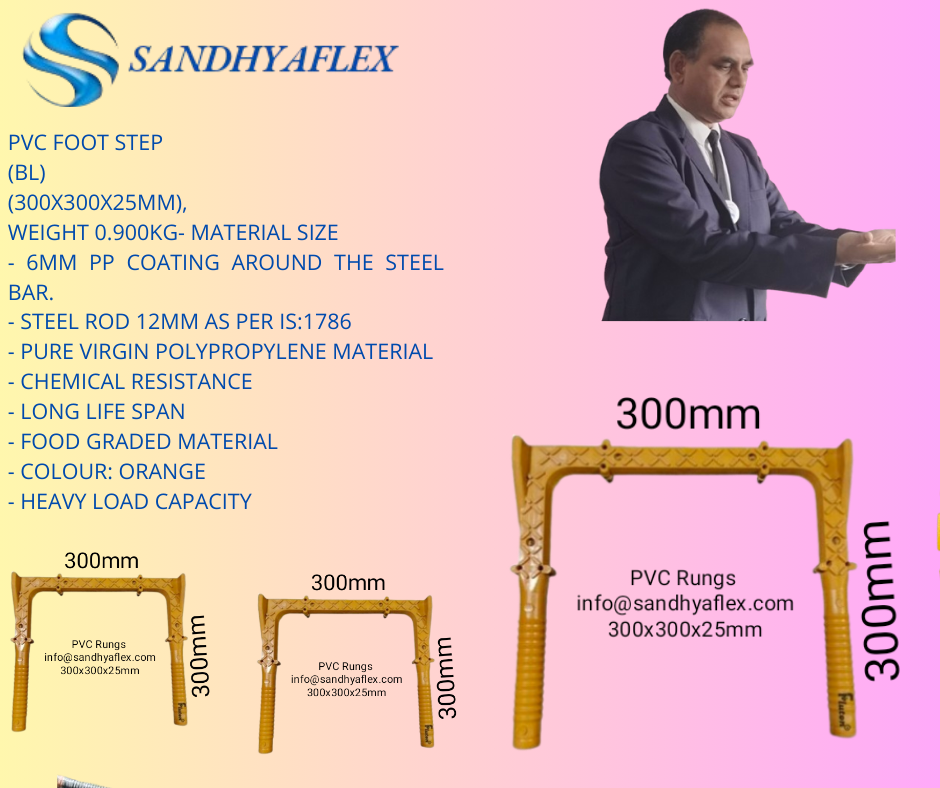 PVC FOOT STEP 300*300*25mm