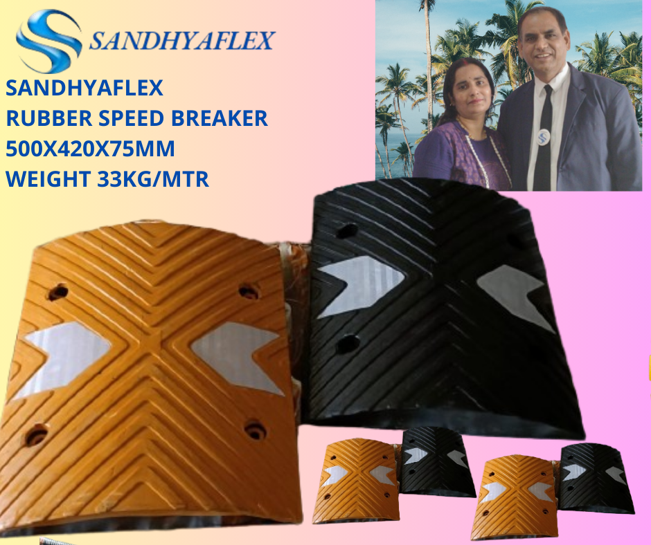 Rubber Speed Breaker 500*420*75mm