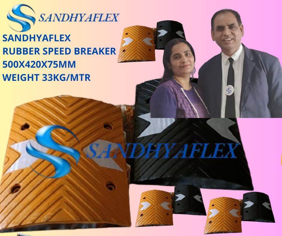 Rubber Speed Breaker 500*420*75mm