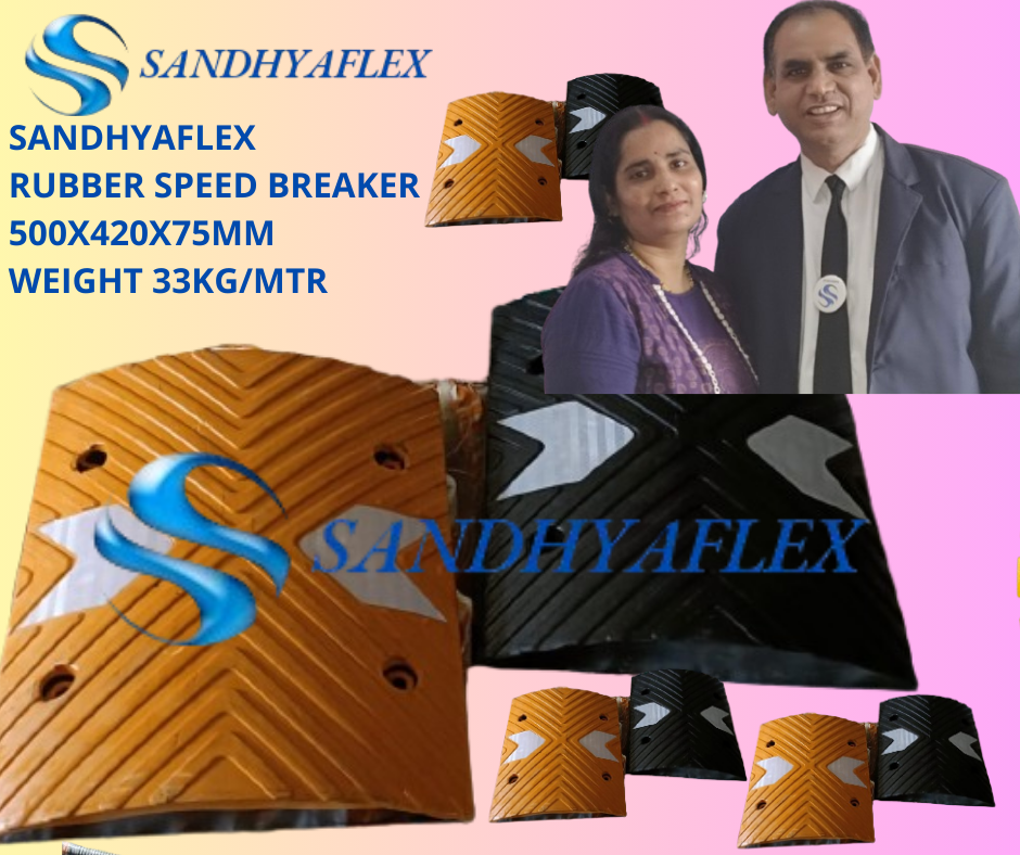 Rubber Speed Breaker 500*420*75mm