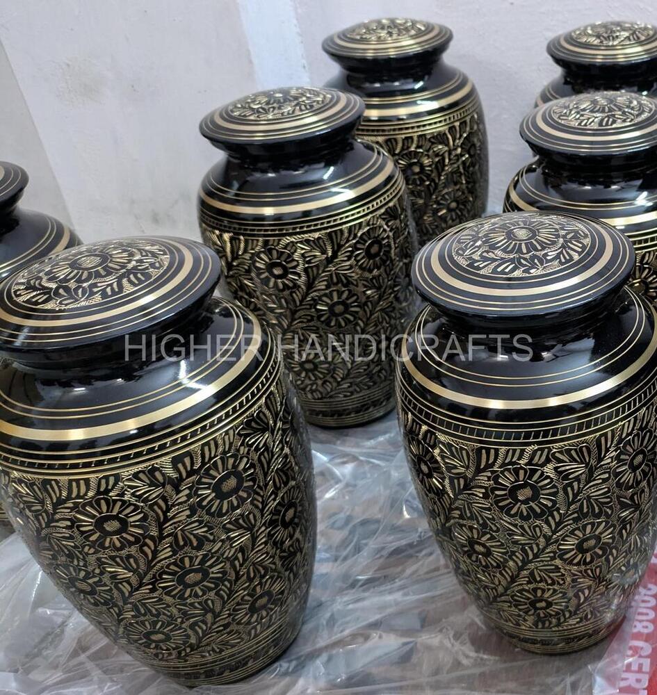 Brass Adult Cremation Urns for Human Ashes Wholesale Funeral Urns Supplies