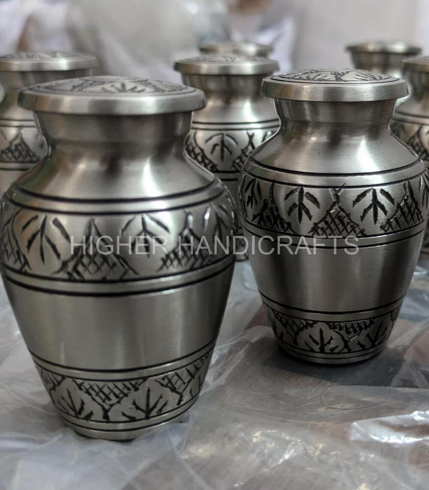 Platinum Elegance Brass Adult Urn for Male & Female Ashes Wholesale Funeral Urns Supplies