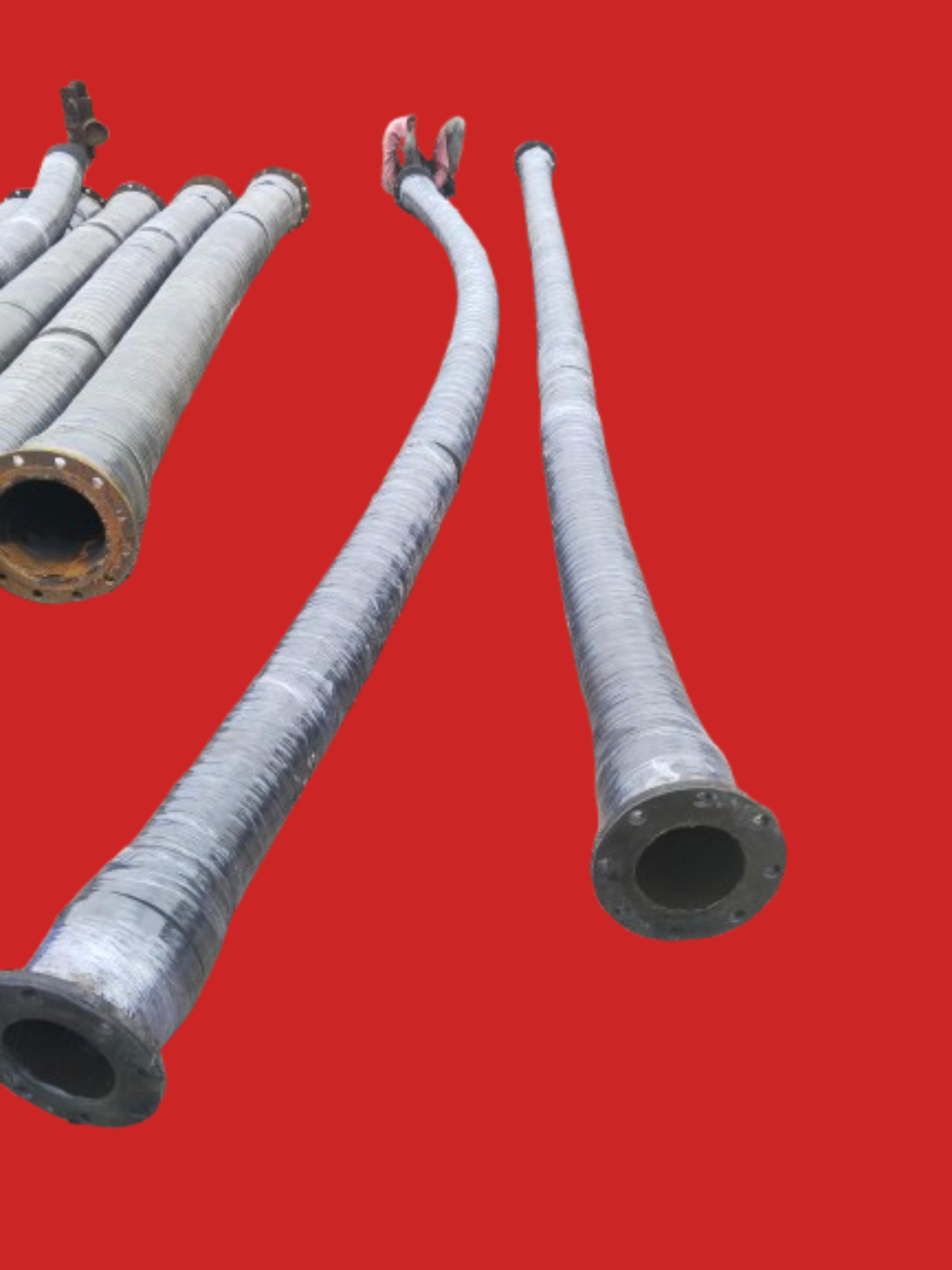 Dewatering Rubber Hose - Color: Black