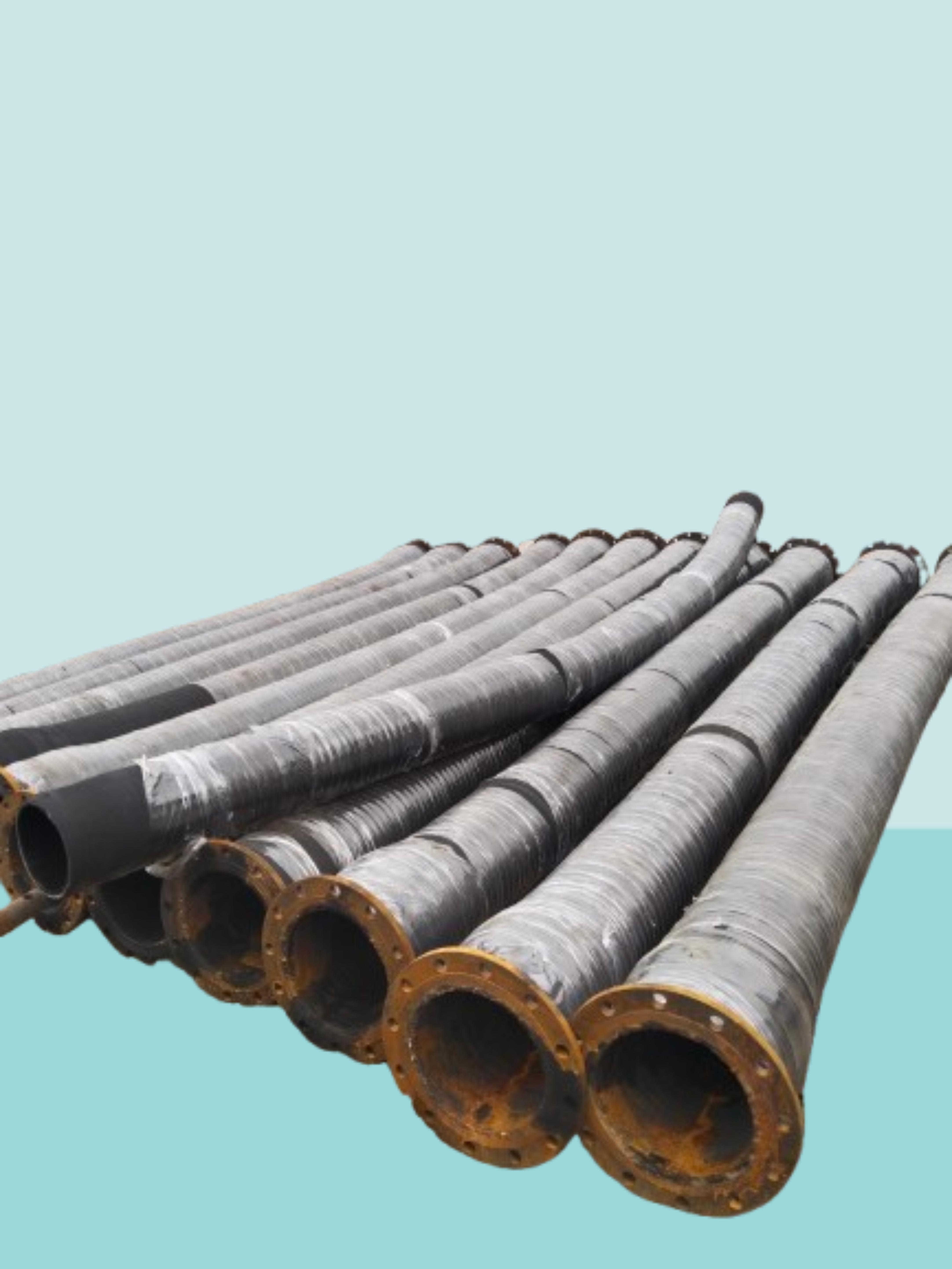 Dewatering Rubber Hose - Color: Black