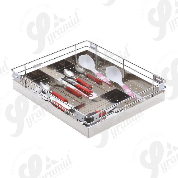 Stainless Steel Compact Kitchen Basket - 12-24 Inch Width, 20-24 Inch Depth | Elegant Minimalist Design, Eco-Friendly, Heavy-Duty, UV Resistant, Easy to Clean