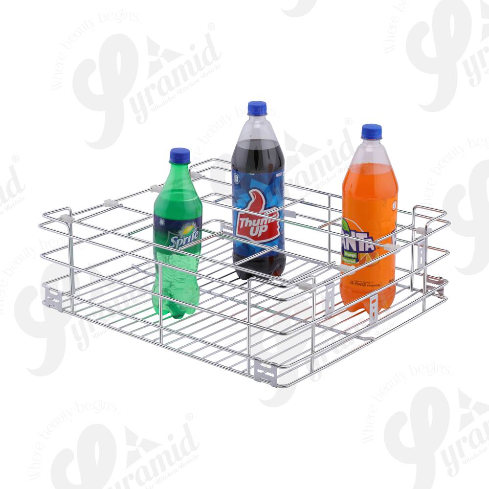 SS Bottle Kitchen Basket