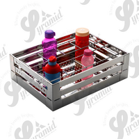 SS Bottle Kitchen Basket