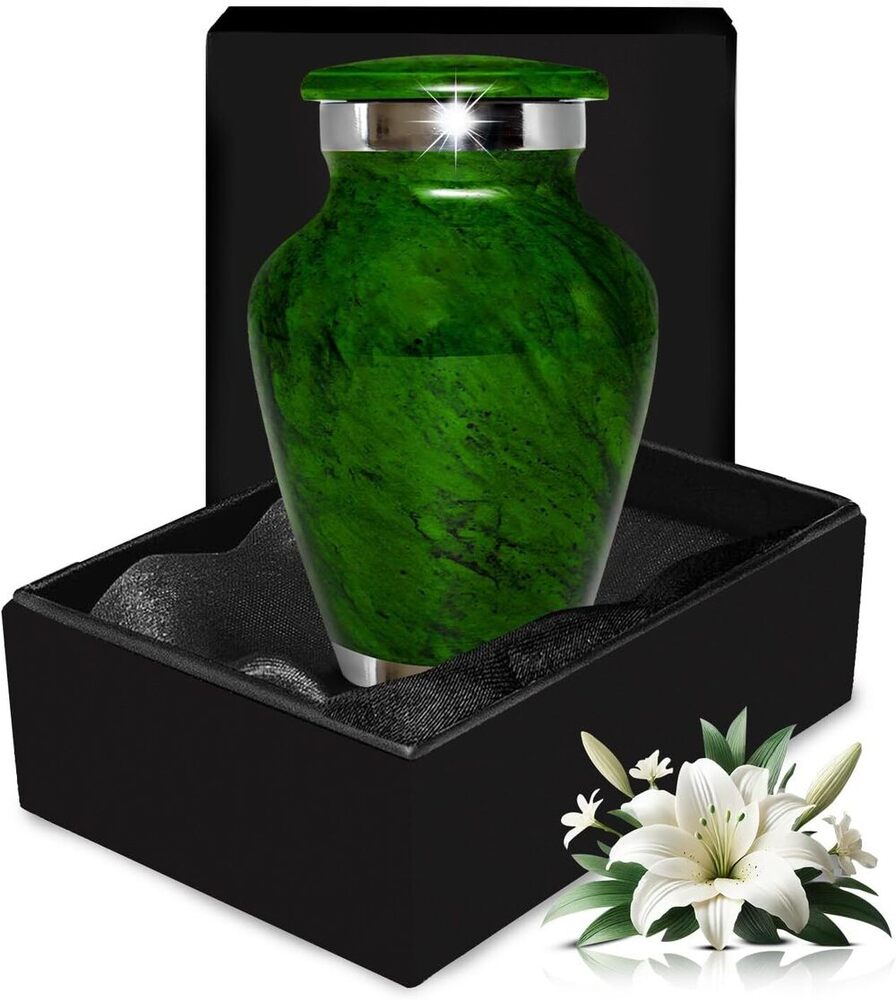 Multi-Color Aluminium Keepsake Urn for Human Ashes Funeral Urns Wholesale Supplies