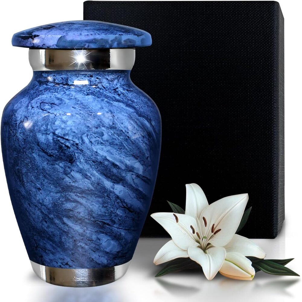 Multi-Color Aluminium Keepsake Urn for Human Ashes Funeral Urns Wholesale Supplies
