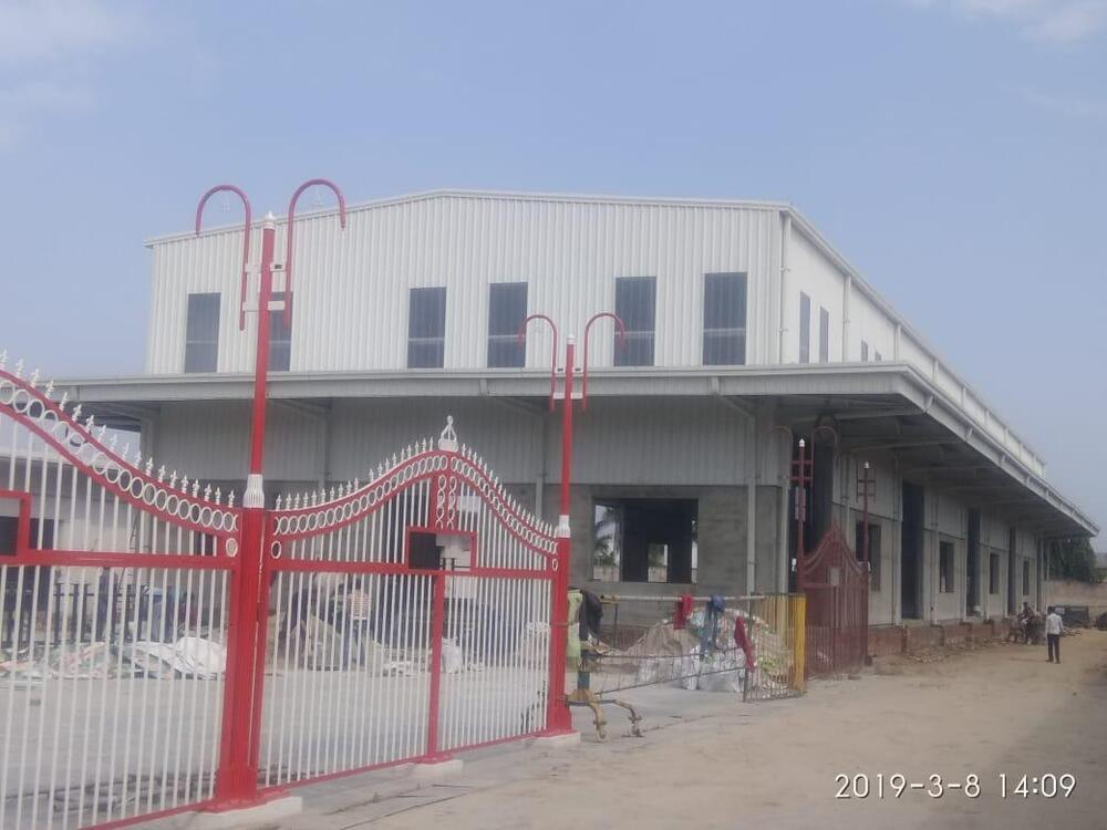 Customized Steel Building Structure - Color: As Per Requirement