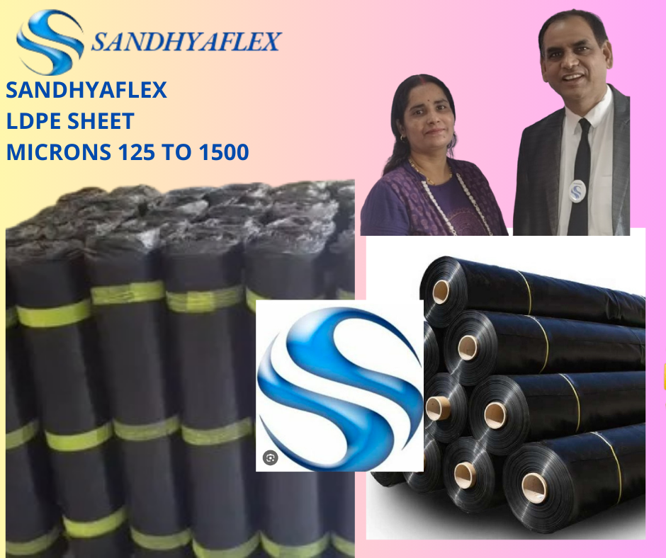 Ldpe Sheet - 100-500 Microns Thick, 1-5 Meters Wide, 50-100 Meters Long | Black, 10-20 Mpa Tensile Strength, Ideal For Agricultural Mulching & Pond Lining
