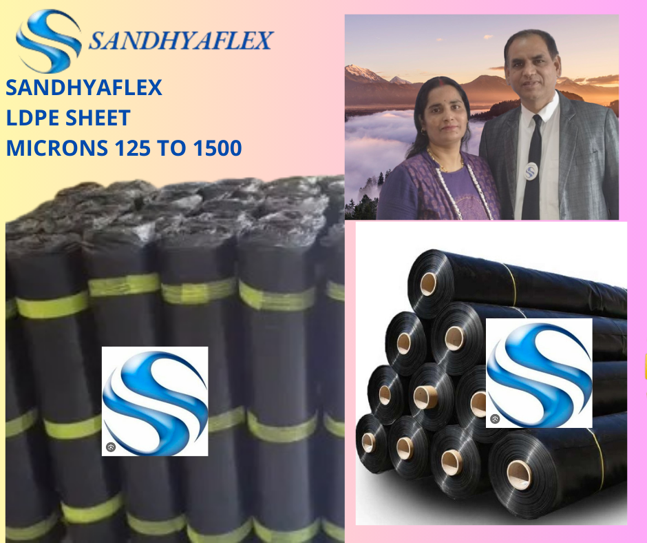 Ldpe Sheet - 100-500 Microns Thick, 1-5 Meters Wide, 50-100 Meters Long | Black, 10-20 Mpa Tensile Strength, Ideal For Agricultural Mulching & Pond Lining
