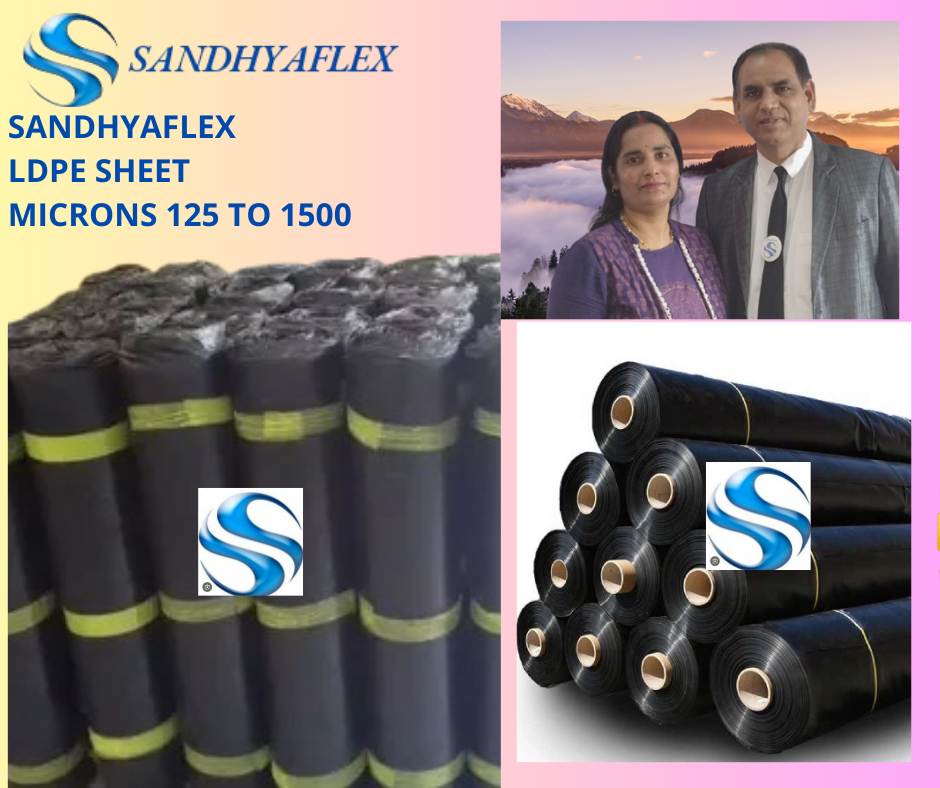Ldpe Sheet - 100-500 Microns Thick, 1-5 Meters Wide, 50-100 Meters Long | Black, 10-20 Mpa Tensile Strength, Ideal For Agricultural Mulching & Pond Lining