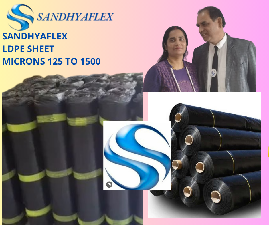 Ldpe Sheet - 100-500 Microns Thick, 1-5 Meters Wide, 50-100 Meters Long | Black, 10-20 Mpa Tensile Strength, Ideal For Agricultural Mulching & Pond Lining