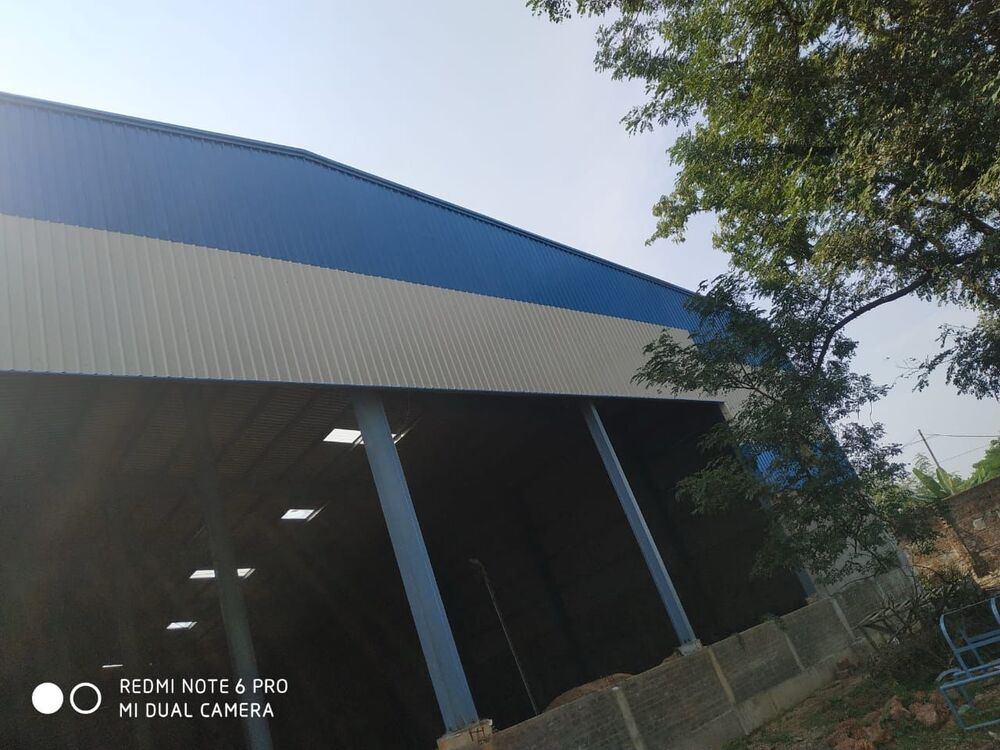 Pre Engineered Warehouse - Color: As Per Requirement