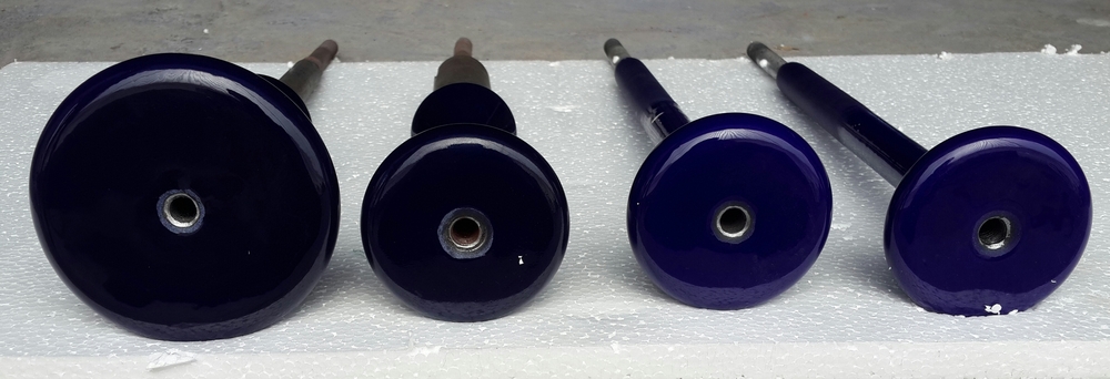 Glass Lined Valve Spindle - Color: Blue