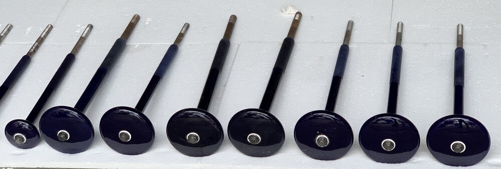 Glass Lined Valve Spindle - Color: Blue