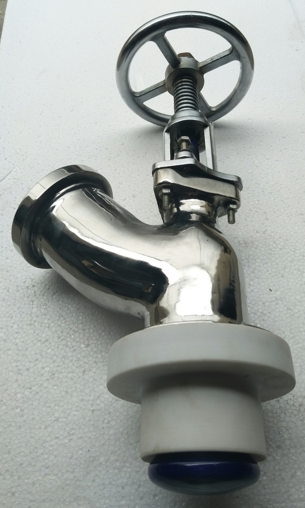 Glass Lined Ss Valve - Color: Silver