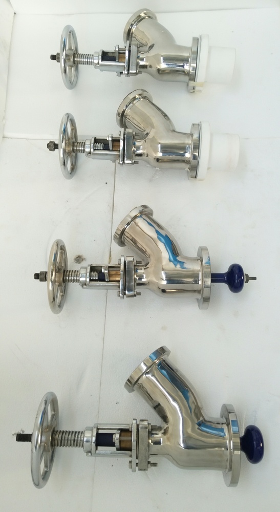 Glass Lined Ss Valve - Color: Silver