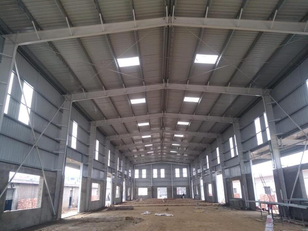 Pre Engineered Steel Building Structure - Color: As Per Requirement
