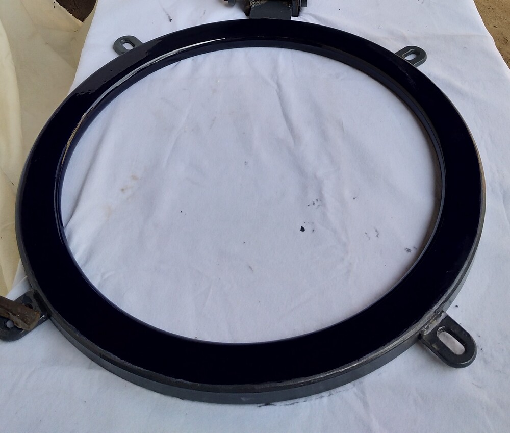 Glass Lined Protection Ring - Color: Purple