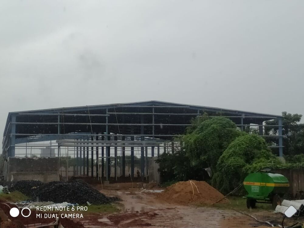 Warehouse Shed - Color: As Per Requirement