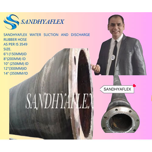 Transparent Water Suction and Discharge Rubber Hose