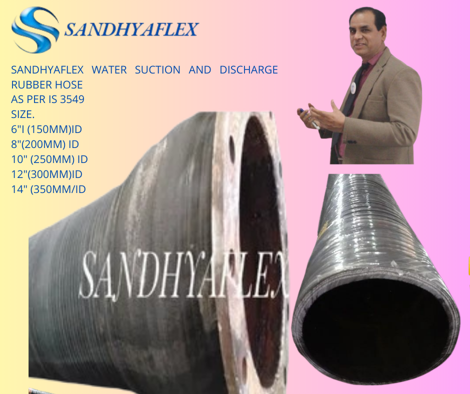 Transparent Water Suction and Discharge Rubber Hose