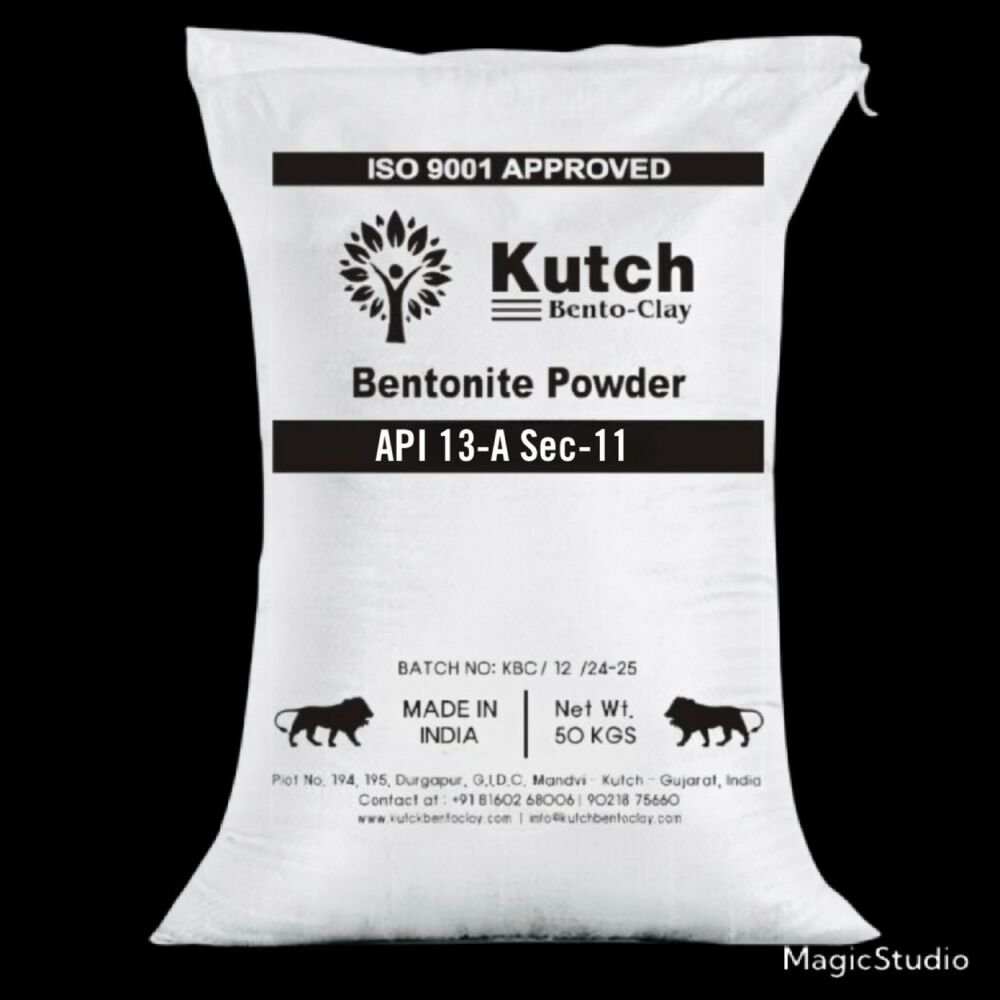 Api Bentonite - Application: Chemical Industry