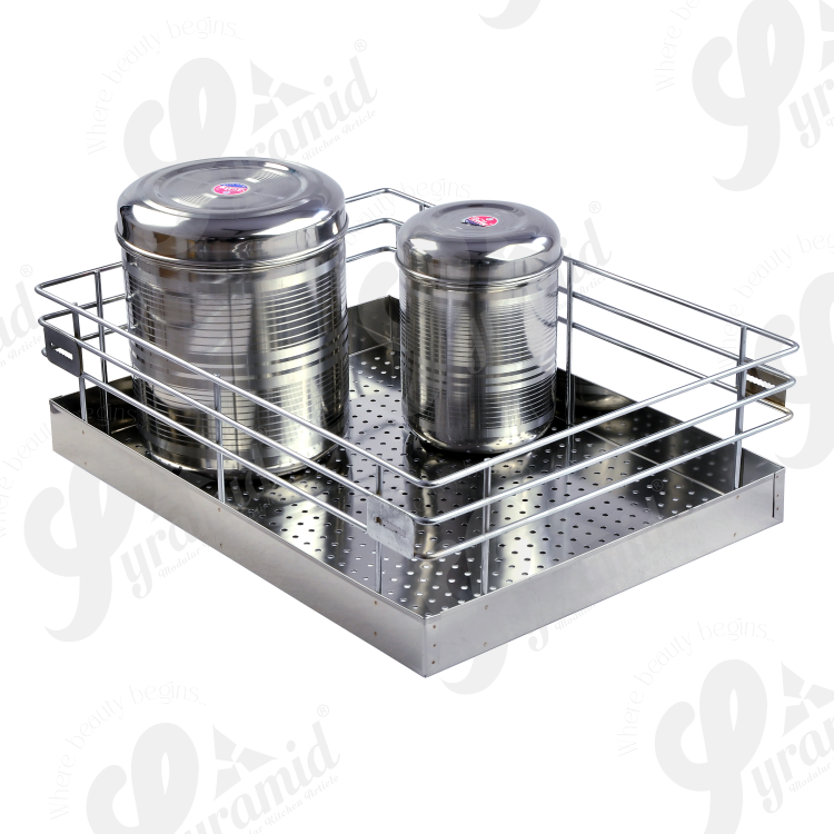 Modular Plain Kitchen Basket - Height: 4
