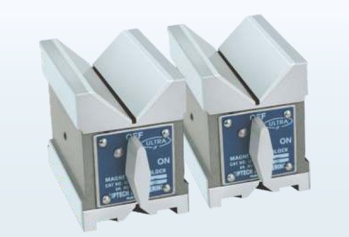 Silver Magnetic V Block