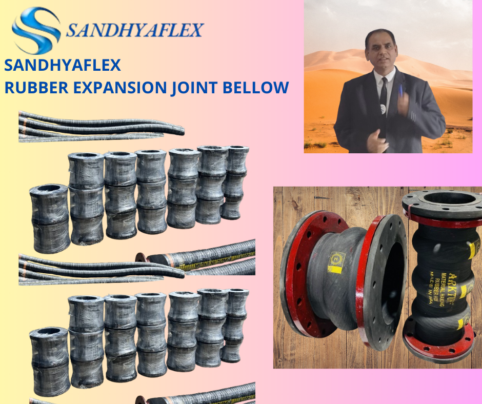 Rubber Expansion Joint Bellow - Rubber & Steel, 6-24 Inch Size Range, 10-150 Psi Pressure Rating, -20â°c To 80â°c Temperature Range, Ansi Flange Type, Iso 9001 Compliance | Vibration Dampening, Thermal Expansion Compensation, Misalignment Accommodation