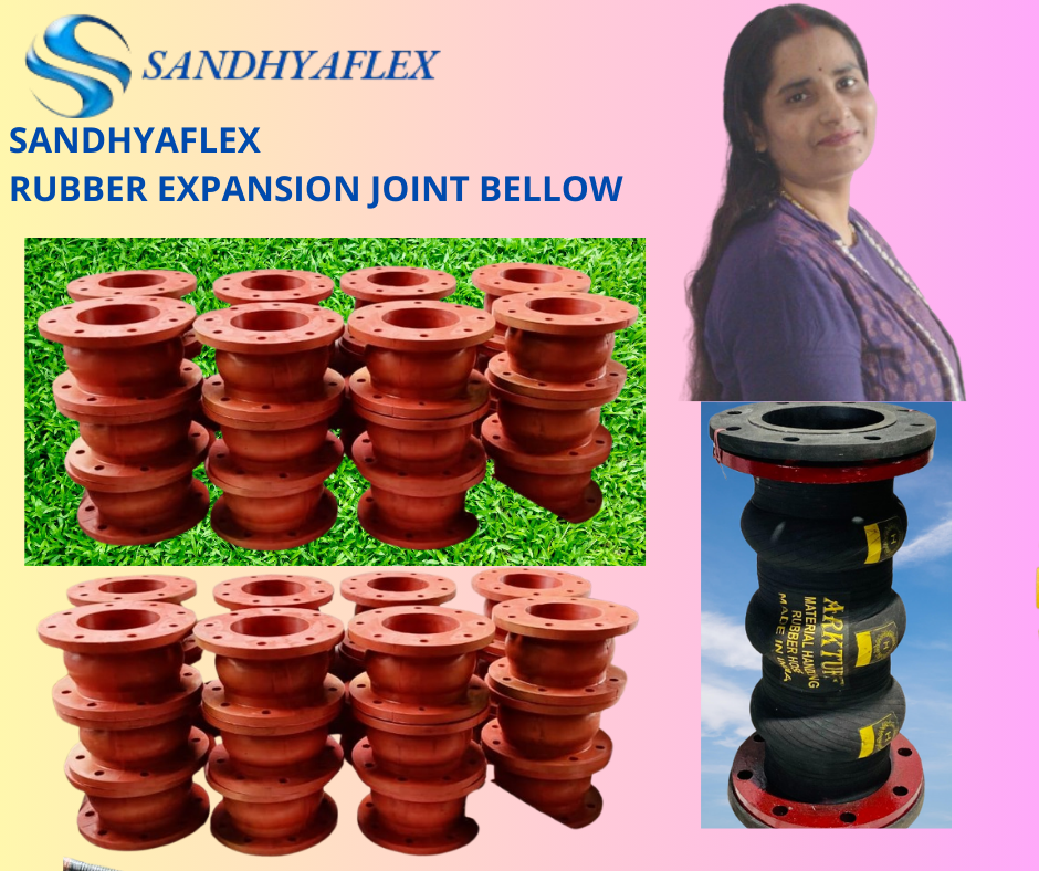 Rubber Expansion Joint Bellow - Rubber & Steel, 6-24 Inch Size Range, 10-150 Psi Pressure Rating, -20â°c To 80â°c Temperature Range, Ansi Flange Type, Iso 9001 Compliance | Vibration Dampening, Thermal Expansion Compensation, Misalignment Accommodation