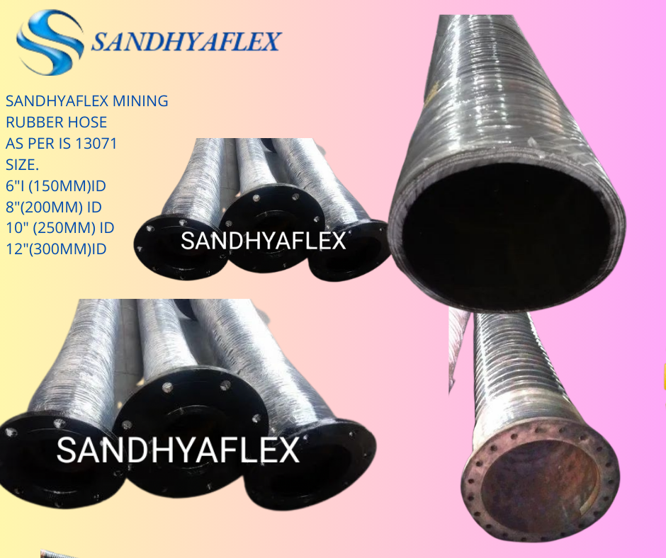 Slurry Rubber  Hose 200NB 10 Bar