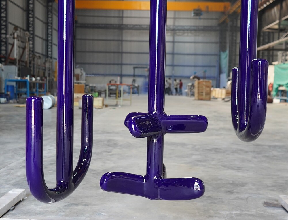 Glass Lined Pitch Blade Agitator - General Use: Industrial