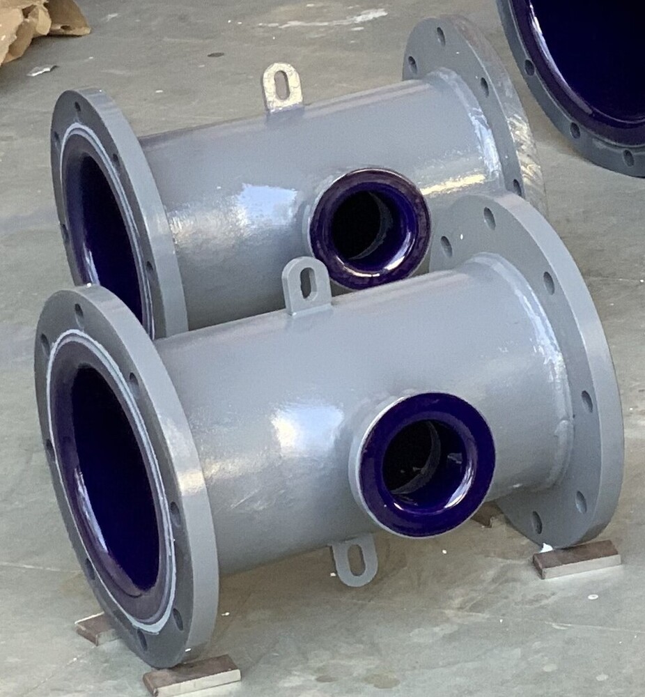 Glass Lined Column Tee - Application: Industrial