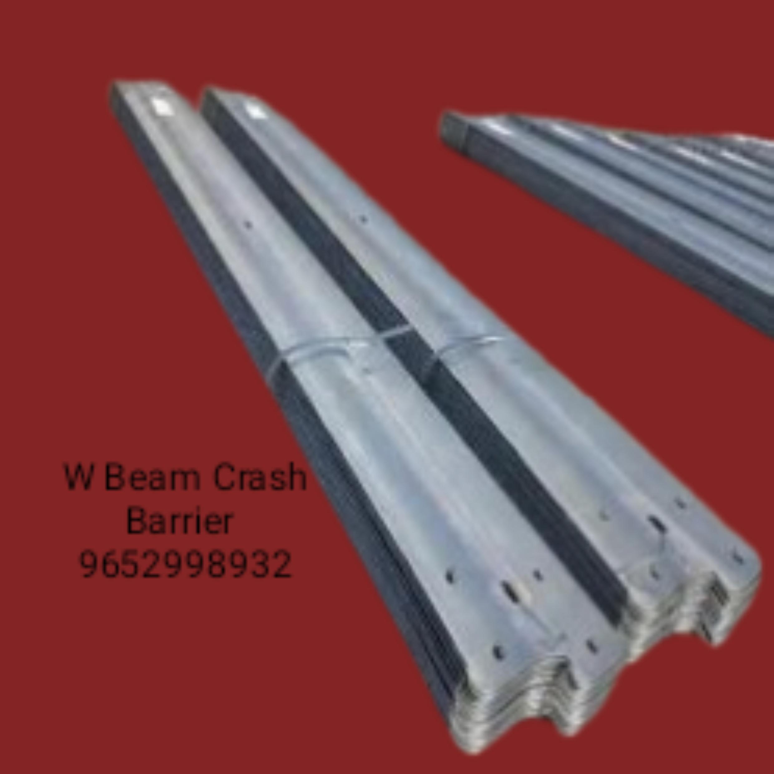 w beam crash barrier