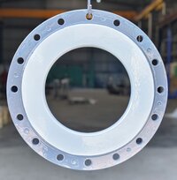 GLASS LINED PACKAGING MATERIAL HOLDING COULMN RING