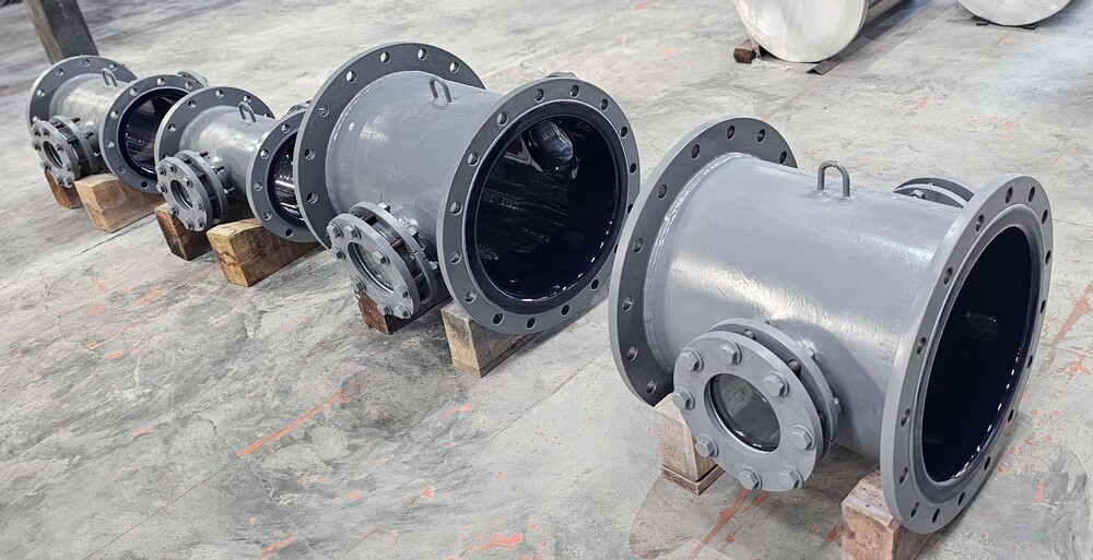 Glass Lined Double Window Coulumn - Application: Industrial