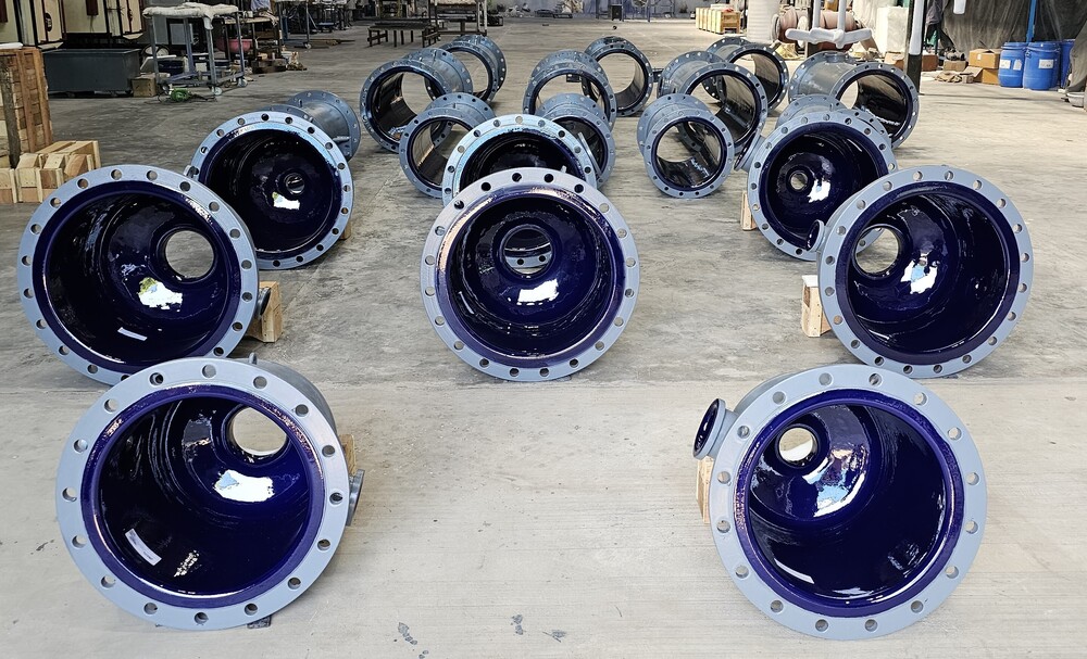 Glass Lined Column Dome - Application: Industrial