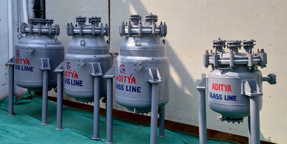 Jacketed Glass Lined Receiver - Capacity: 50000 Ltr