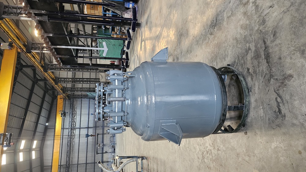 JACKETED GLASS LINED TANK