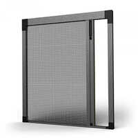 Plain Pleated Mosquito Screen - Classic Mesh Design, Various Sizes & Weights, For Home & Outdoor Use, Doorless Installation Without Hassle