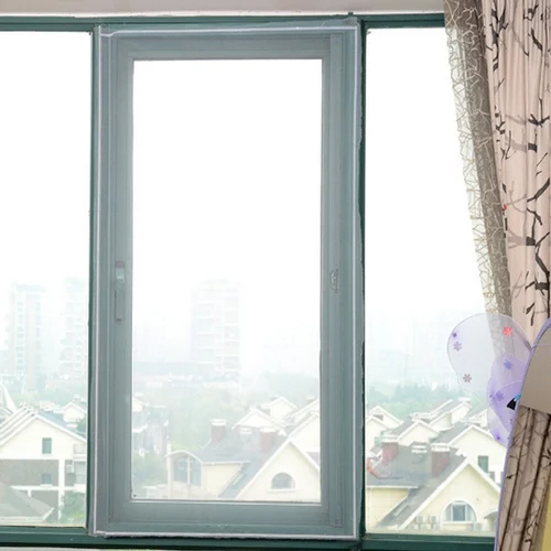 Aluminium Mosquito Net Doors Window - Color: White